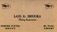 Border Aviation Service Business card