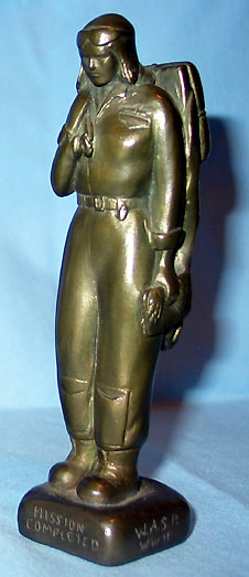 Mission Completed, bronze copy, carved by Joyce S Secciani