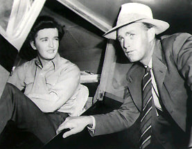 Lois and brother Ernest on the campaign trail, 1942