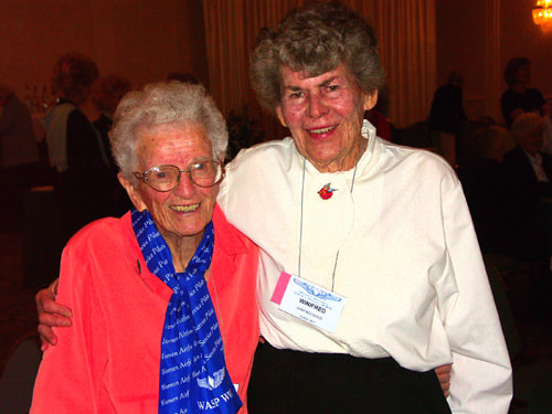 Lois Hailey, 43-3, and Winifred Wood, 43-7