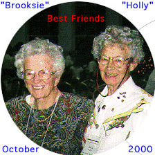 Lois Hailey and Lois Ziler, best friends since 1944